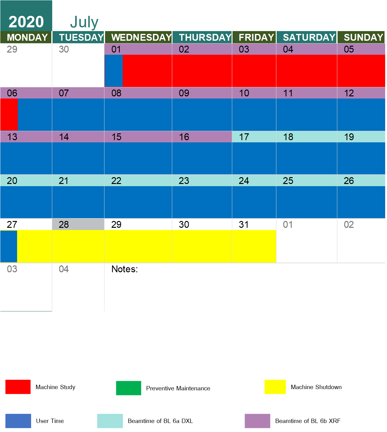 calendar july EDIT