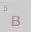 5 B