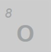 8 O