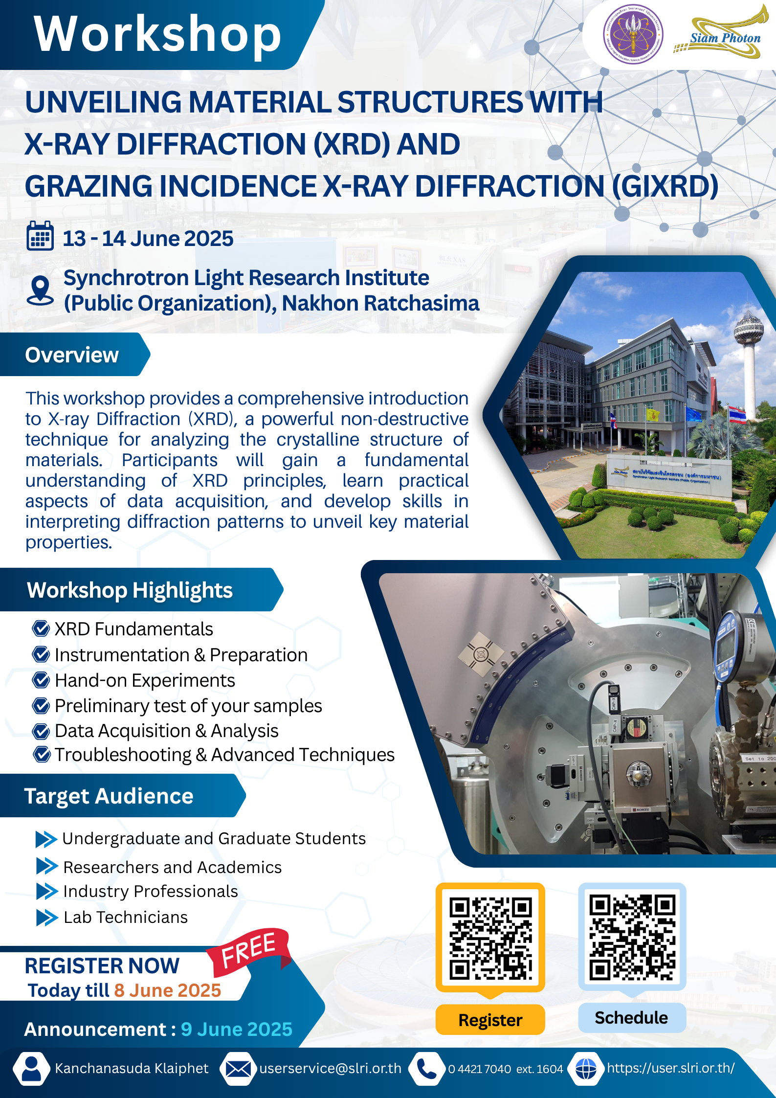 Poster XRD workshop En