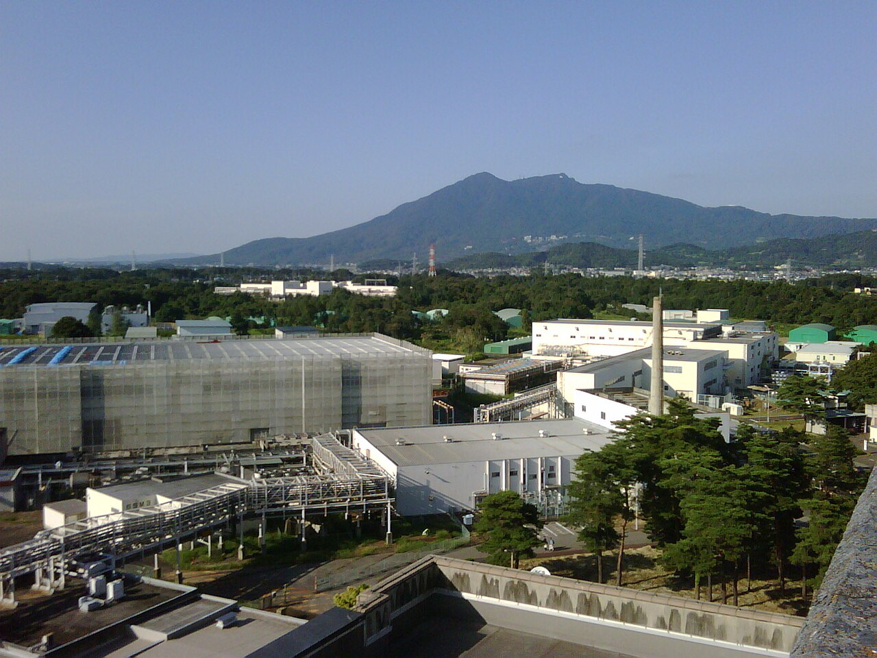 KEK and Mt Tsukuba